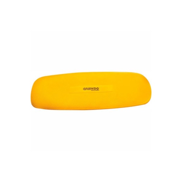 CanDo Plush Exercise Mat, 72" x 24" x 0.6", Yellow